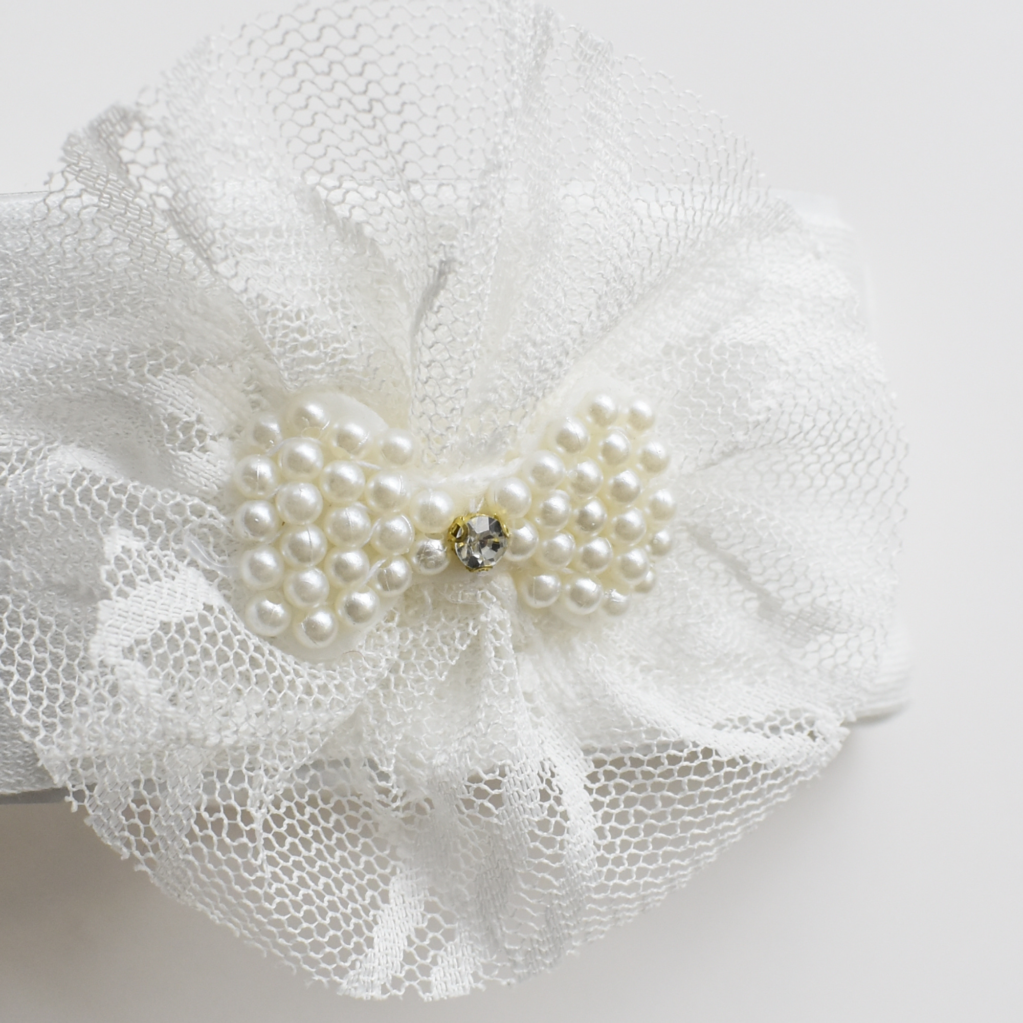 Baby Pearly Bow Set